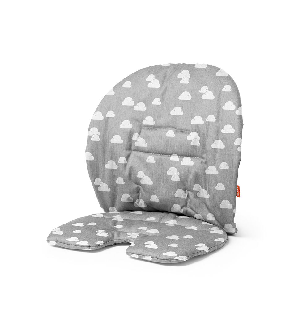 Stokke® Steps™ 婴儿套件 座垫, 灰底白云, mainview